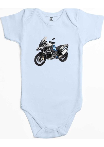 Bmw Gs Blue Mavi Renk Bebek Body Zıbın