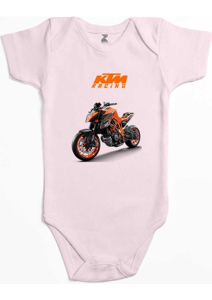 Ktm 1290 Super Duke Racing Pembe Renk Bebek Body Zıbın