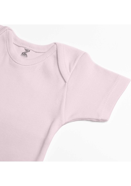 LED Zeppelin Zoso Pembe Renk Bebek Body Zıbın