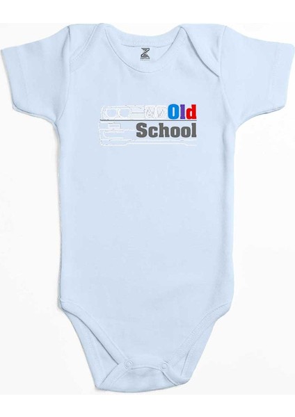 Bmw Old School E30 Color Mavi Renk Bebek Body Zıbın