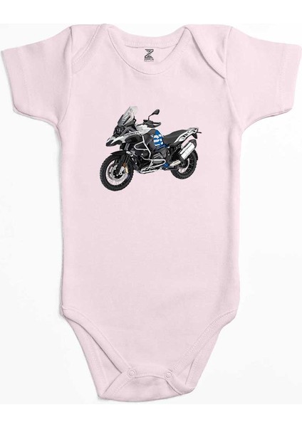 Bmw Gs Blue Pembe Renk Bebek Body Zıbın