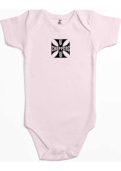 West Coast Choppers Pembe Renk Bebek Body Zıbın