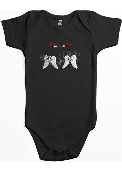 Depeche Mode Memento Mori Siyah Renk Bebek Body Zıbın