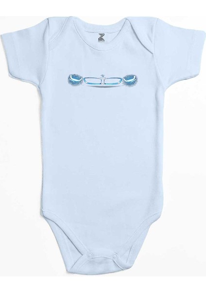 Bmw I8 Headlights Mavi Renk Bebek Body Zıbın