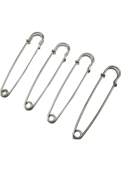 Çengelli Iskoç Etek Iğnesi 8,9 cm Nikel modelleri