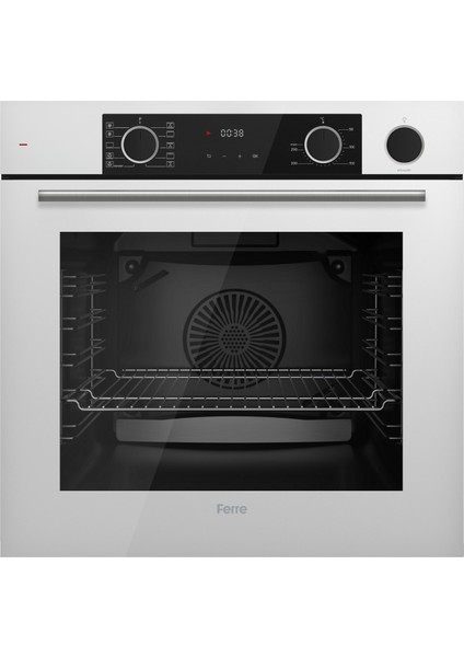 Fryart Sc Serisi Wok'lu Beyaz 3'lü Ankastre Set ( XE64CB-SC406-D081 )