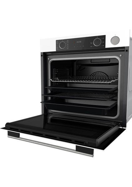 Fryart Sc Serisi Wok'lu Beyaz 3'lü Ankastre Set ( XE64CB-SC406-D081 )