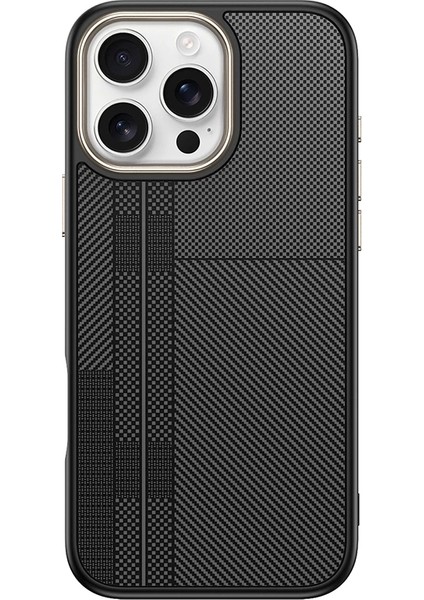 Apple Iphone 16 Pro Max Kılıf Magsafe Şarj Özellikli Karbon Fiber Görünüm Kamera Yükselti Korumalı Antina Kapak fiyatları