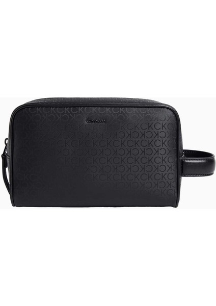 Sleek Washbag Mono Makyaj Çantası