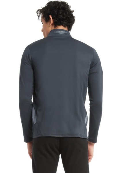 Lisanslı Dik Yaka Fermuarlı Antrasit Sweat Gs Aslan Baskılı indirimleri