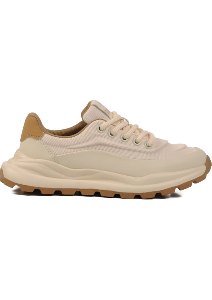 Bej Memory Foam Erkek Spor Ayakkabı Meks M