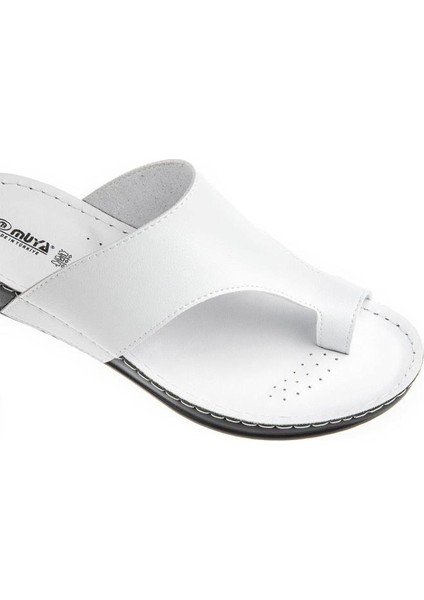 Ara 31163-287 Anatomik Taban Parmak Arası Kadın Terlik Beyaz Siyah 36-40 modelleri
