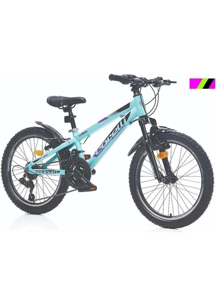 Dynamıc Kız Çocuk Bisikleti 254H V 20 Jant 18 Vites Pembe Siyah Sarı