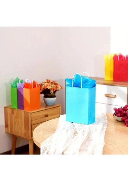 12 Adet Renkli Kulplu Parti Çantası,hediye Torbası, Doğum Günü, Düğün, Bebek Partisi, Noel Için modelleri