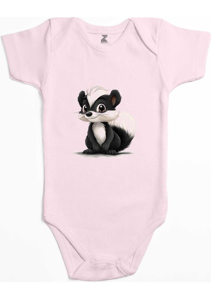 Kokarca Pembe Renk Bebek Body Zıbın