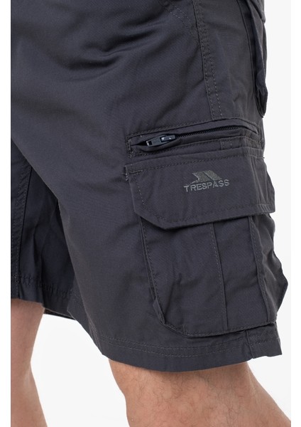 Trespass Mens Gally Cargo Shorts Erkek Şort Mabtshg10017 Gri fırsatları