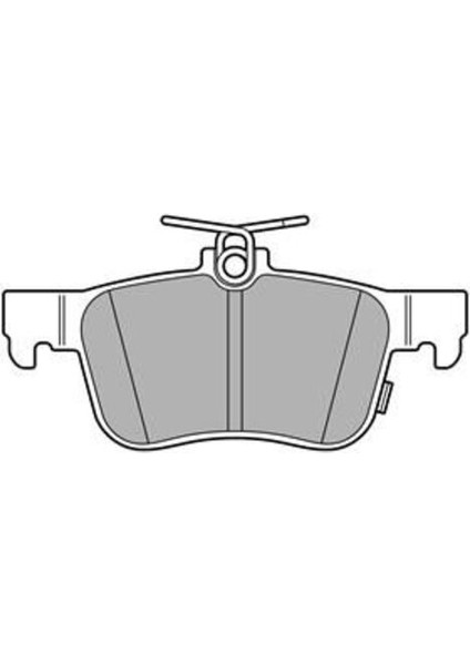 LP3607 Arka Fren Balatası Focus Iv 18-Galaxy 15-Kuga Iı 14 Mondeo V 14-S-Max 15- 2367295
