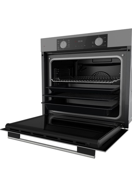 Fryart Sc Serisi Wok'lu Gri 3'lü Ankastre Set ( XE63CPR-SC408-D088 )