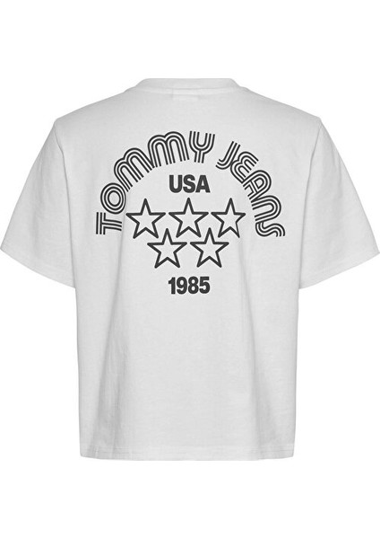 Tommy Jeans Kadın Boxy Fit Retro Sport 2 T-Shırt fiyatları