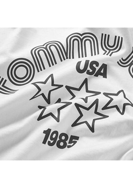 Tommy Jeans Kadın Boxy Fit Retro Sport 2 T-Shırt modelleri