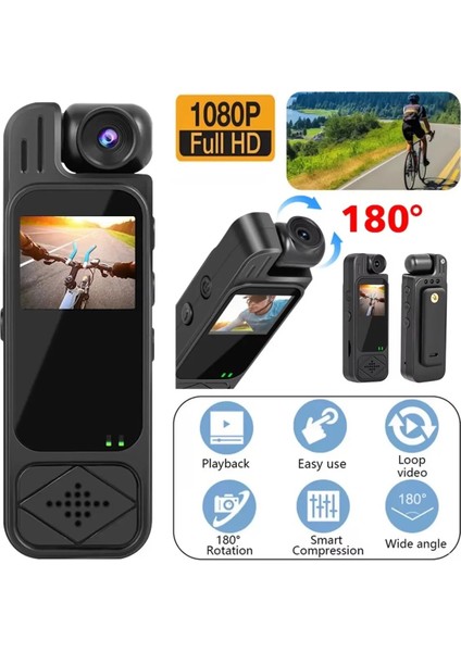 1.3 Inç Hd Taşınabilir Kamera 1080P Güvenlik Için Taşınabilir + Motor + Bisiklet + Doğa Kamerası