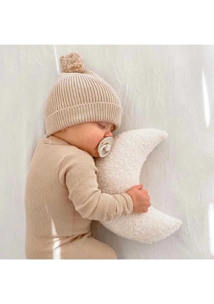 Ay Yastık Peluş Teddy Yastık