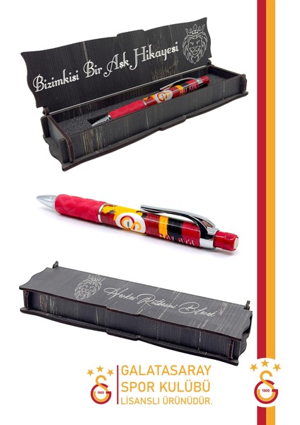 Lisanslı Kırmızı Basic Çocuk T-Shirt + Uçlu Kalem Set Hediyelik Ahşap Kutulu modelleri