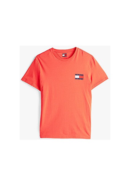 Tjm Slım Essentıal Flag Tee Ext