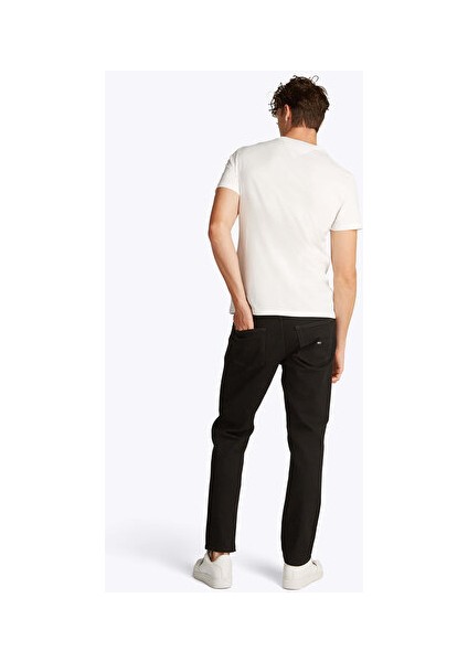 Tjm Slım Lınear Chest Ss Tee Ext
