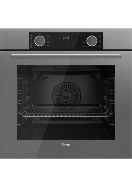 Fryart Sc Serisi Gri 3'lü Ankastre Set ( XE63CPR-SC208-D082 )