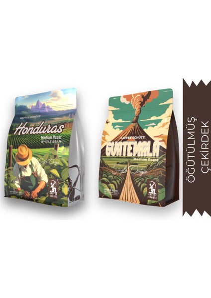 Honduras & Guatemala Öğütülmüş Yöresel Kahve 250g x2