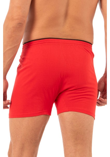 0041 Erkek Şardonlu Pamuklu Düğmeli Penye Boxer fiyatları