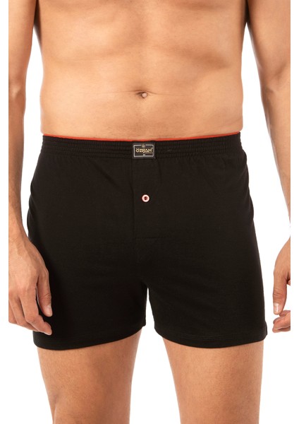 0041 Erkek Şardonlu Pamuklu Düğmeli Penye Boxer indirimleri
