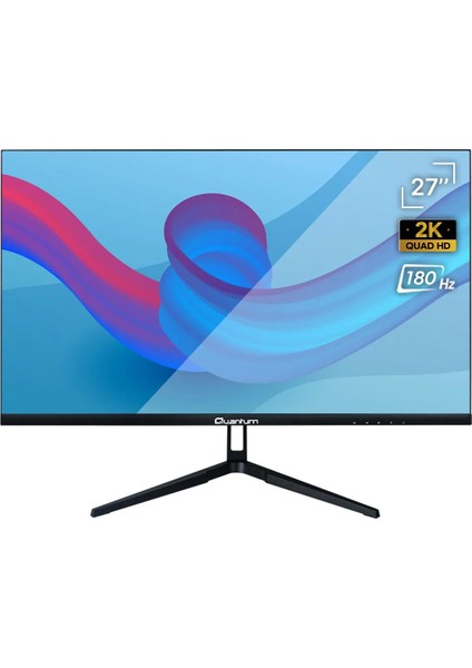 Quantum Stardust G27 2k Qhd IPS 180Hz Hdmı+Dp Siyah 27" Flat Gaming Monitör QNMNT10F080921