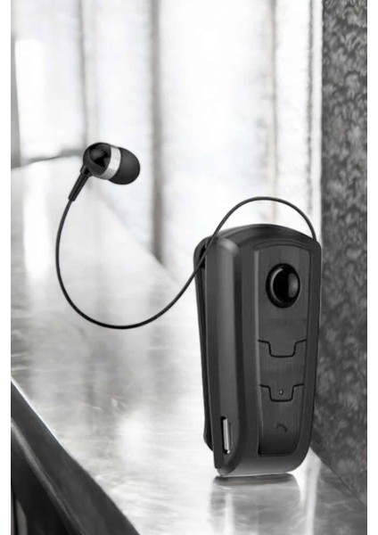 Makaralı Bluetooth Kulaklık Kulak Içi Android Ios Uyumlu Titreşimli