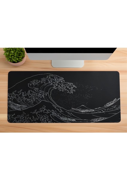 Gaming Oyuncu Xl Mouse Pad Kaydırmaz Dikişli Mousepad 80X30 cm