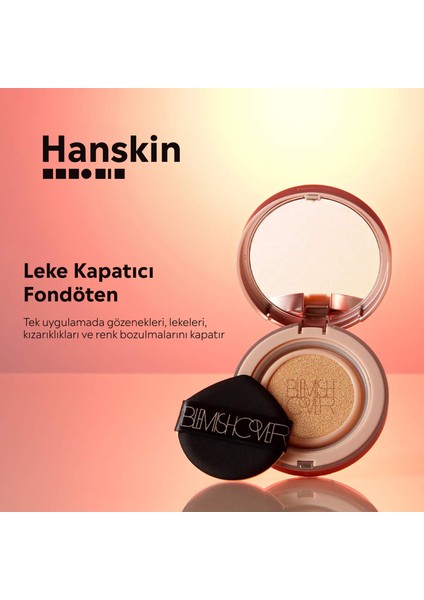 Yarı Mat Kapatıcı Fondöten - Blemish Cover Conceal Cushion N.21 Cream