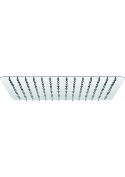 Paslanmaz Slim Tepe Duş Başlığı Kare 300MM