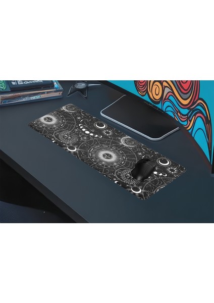 Gaming Oyuncu Xl Mouse Pad Kaydırmaz Dikişli Mousepad 80X30 cm