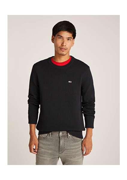 Tjm Slım Essntls C-Neck Sweater
