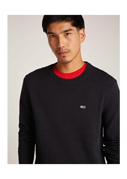 Tjm Slım Essntls C-Neck Sweater