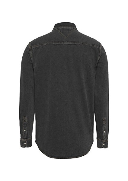 Rglr Fıt Shırt Washed Black