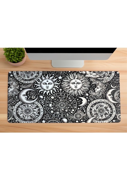 Gaming Oyuncu Xl Mouse Pad Kaydırmaz Dikişli Mousepad 80X30 cm