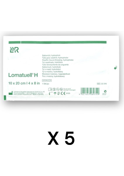 Lomatuell H Parafinli Tül Örtü 10 x 20 cm - Ref 23316 - 5 Adet