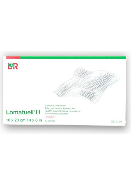Lomatuell H Parafinli Tül Örtü 10 x 20 cm - Ref 23316 - 5 Adet