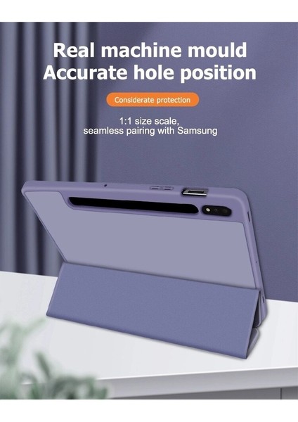 Samsung Galaxy Tab S8 Ultra 14.6" 2022 SM-X900/ X906 Kılıf Kalem Bölmeli Smart Case