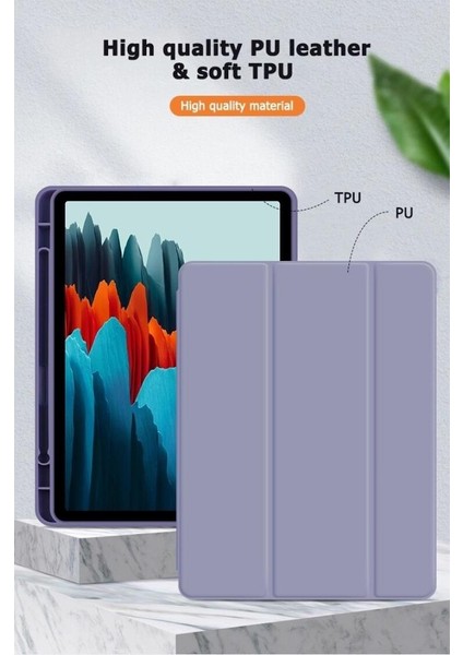 Samsung Galaxy Tab S8 Ultra 14.6" 2022 SM-X900/ X906 Kılıf Kalem Bölmeli Smart Case