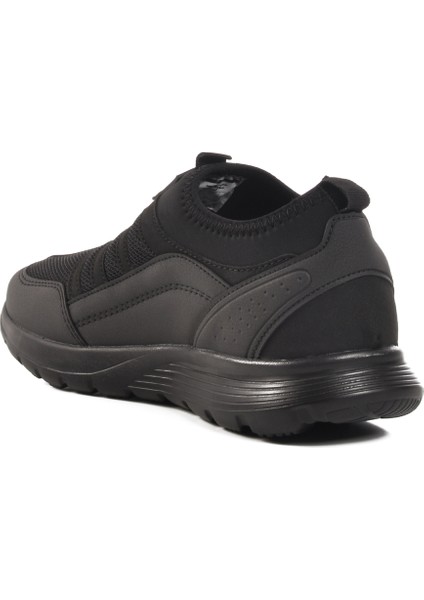 Siyah Fileli Hafif Esnek Erkek Spor Ayakkabı Disc M fırsatları