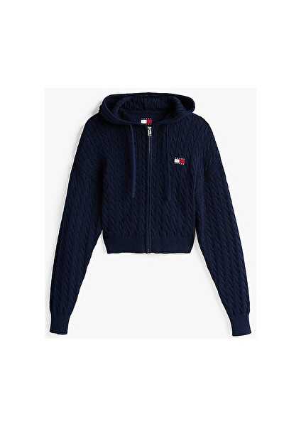 Tjw Badge Cabl Hood Cardıgan Ext indirimleri