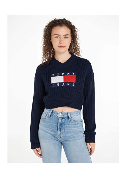 Tjw Vnck Center Flag Sweater Ext